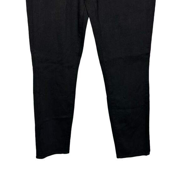 NWT L’AGENCE Black Cotton Blend Skinny Mid Rise Jeans Classic Everyday Size 25 - Picture 7 of 9